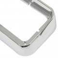 Hecasa Pair Headlight Bezel W Visor Compatibleith Kenworth T400 T600 T800 W900b W900l Peterbilt 378 379 Western Star 4900