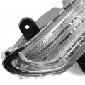 G-plus Front Bumper Fog Lights Compatible With 2013-2016 Ford Escape Kuga Driving Lamps Driver Passenger Pair Black Housing