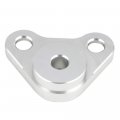Nicecnc Silver Heat Shield Pipe Hanger Bracket Mount Holder Clamp Bolt Screw Compatible With Suzuki Drz400s Drz400sm 2000-2022