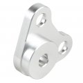 Nicecnc Silver Heat Shield Pipe Hanger Bracket Mount Holder Clamp Bolt Screw Compatible With Suzuki Drz400s Drz400sm 2000-2022