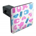 Cute Baby Things Pattern Tow Trailer Hitch Cover Plug Insert