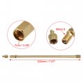 X Autohaux 1 Set 7 87 Dually Valve Stem Extenders Straight Dual Tire Extension For Car Truck Rv Pickup Motorcycle Gold Tone
