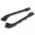 G-plus Rear Left Right Side Bumper Brackets Compatible With Toyota Prius 5257547020 5257647020 2010-2015 Black