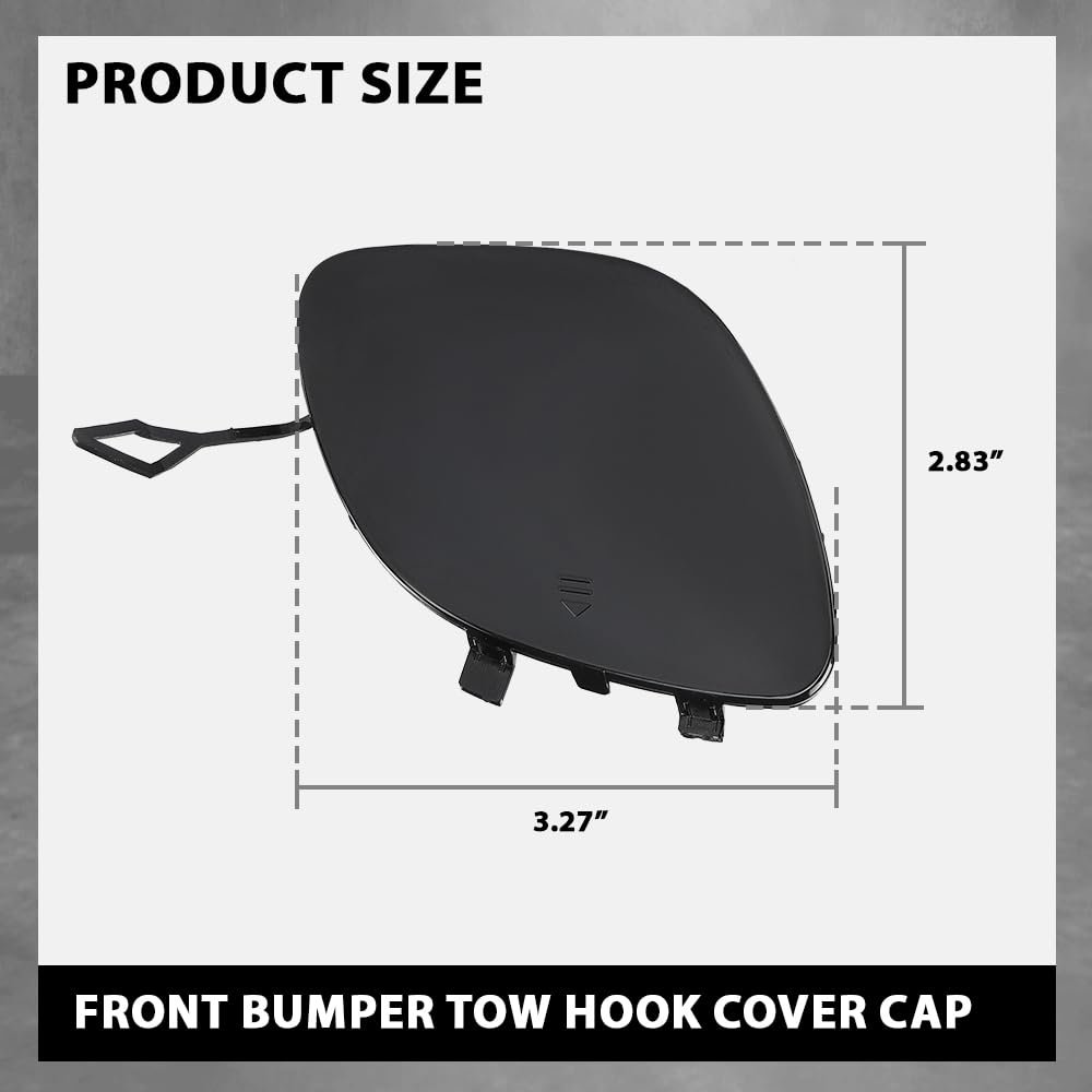 Front Bumper Tow Hook Cover Cap For Benz W212 E-class E200 E250 E300 E350 E400 E500 E550 Sedan Wagon 2014-2016 Not Fit Cars