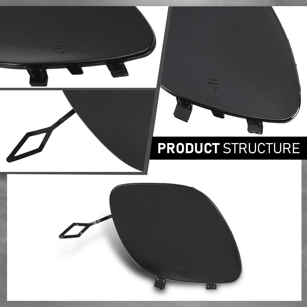 Front Bumper Tow Hook Cover Cap For Benz W212 E-class E200 E250 E300 E350 E400 E500 E550 Sedan Wagon 2014-2016 Not Fit Cars