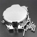 Hongk- Motorcycle Engine Stator Cover Compatible With Yzf-r6 Yzf R6 2006-2013 Chrome Left Side B01c0sxhww