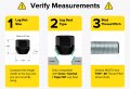 20pcs Black Open End Lug Nuts 7 16 X20 Thread Size 0 81 Length Cone Conical Taper Acorn Seat 19mm 3 4 Hex Compatible With Buick