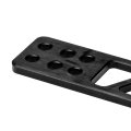 2 25 Inches Anodized Brushed Billet Style Aluminum Front Racing Tow Hook Black