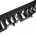 G-plus Front Bumper Center Bracket Compatible With Ford Fusion Face Bar Impact Absorber Retainer Support 2013-2017 Black