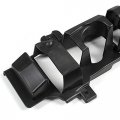 G-plus Front Bumper Center Bracket Compatible With Ford Fusion Face Bar Impact Absorber Retainer Support 2013-2017 Black