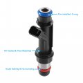 X Autohaux 4pcs 96386780 25334150 832-11209 Fj720 Mp3175 Car Fuel Injector For Chevy Aveo 1 6l 2004-2005