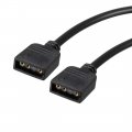 Uxcell Argb Splitter Cable Female To 3 Pin Extension Connector Cord Wire For 5050 3528 Led Light Strips 30cm Length
