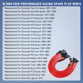 Jdmspeed New Hei Spark Plug Wires Set 90 To Straight Compatible With Sbc Bbc 350 383 400 454 V8 10 5mm