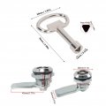 Cam Lock Key Set Triangular Cylinder Plated Zinc Alloy Cabinet And With Socket Keyed Alike Tubular Triangular Keyhole