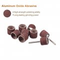 Uxcell 100 Pcs 2 Inch Sanding Sleeves Sandpaper Set 400 Grit With 1 8 Drum Mandrels For Rotary Tools