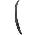 M4 Style Rear Trunk Spoiler Wing Carbon Fiber Fits For 2017-2021 Bmw G30 G38 F90 M5 Glossy Black Lip