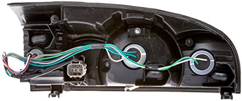 Right Tail Light Assembly For 2009 To 2015 Toyota Tacoma Passenger Side Red Led Lamp With Bulbs Waterproof Housing Part Number