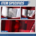 Non Blind Spot Detection Factory Style Rear Tail Lights Brake Lamps Compatible With Ford F-150 Xl 2021-2024 Driver And