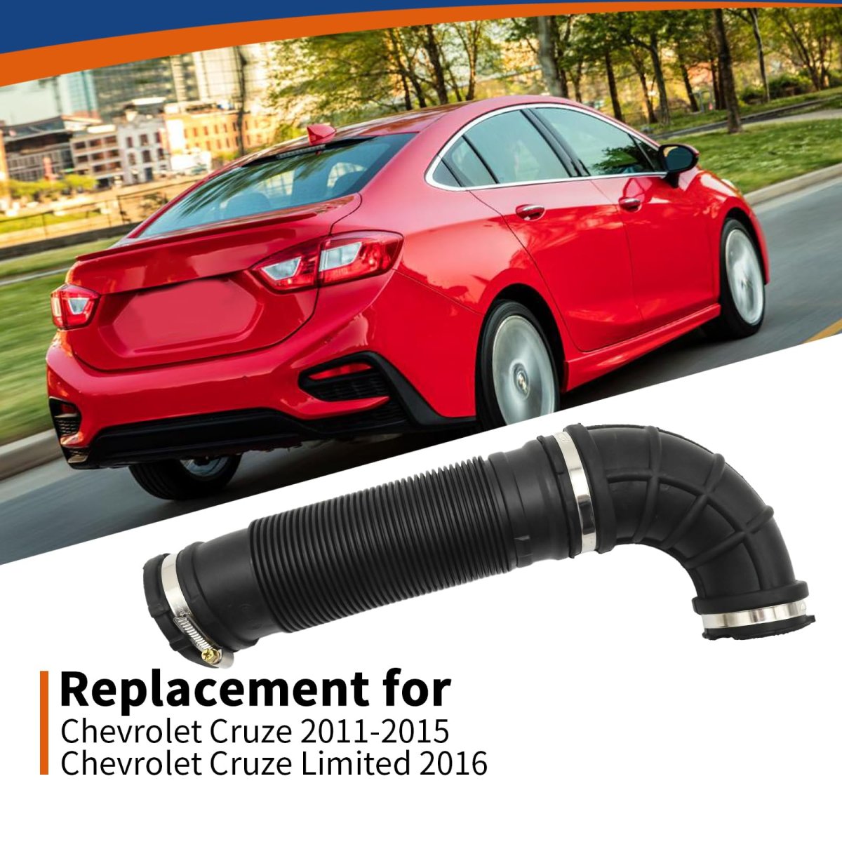 Saihisday 696-028 Vacuum Tee Connectors Hose Replacement For Chevrolet Cruze 2011 2012 2013 2014 2015 Limited 2016 Replaces
