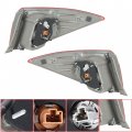 Waltyotur A Pair Clear Len Tail Lights Brake Lamp Driver Passenger Light Red Replacement For 2014-2016 Toyota Corolla 815600275