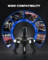 Orion Motor Tech Harmonic Balancer Puller Kit Adjustable 3-jaw Set For Removing Dampers Balancers Pulley Chevy Gm Chrysler