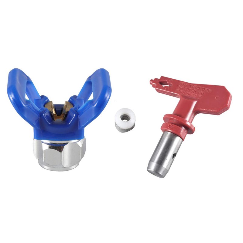 Uaus 517 Airless Paint Spray Gun Tip Nozzle And Guard For Sprayer Painter