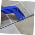 Tehaux 1 Set Finisher Blades Off Sealant Caulking Floor Bathroom Alloy Cutter Bedroom -inch Cleaning Tile Tool Wall Caulk