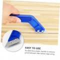 Tehaux 1 Set Finisher Blades Off Sealant Caulking Floor Bathroom Alloy Cutter Bedroom -inch Cleaning Tile Tool Wall Caulk
