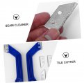 Tehaux 1 Set Finisher Blades Off Sealant Caulking Floor Bathroom Alloy Cutter Bedroom -inch Cleaning Tile Tool Wall Caulk