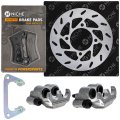 Niche Front Brake Rotor Caliper Pad Kit For Polaris Outlaw 450 525