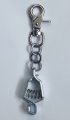 Heavy Duty Glove Clip With 360 Degree Swivel Metal Snap Hook Zinc Coated And Stainless Steel Rings Pack Of 1 Rahdglm001 