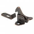 Antique Copper Finished Spring Action Elbow Door Latch W Catch Hardware For Doors Loaded Catch Some Vintage Or Modern Furniture 
