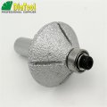Shdiatool 1 2 Inch Shank 45 Degree Bullnose Router Bit Profile Wheel Edge-forming Marble Granite Quartz Stone