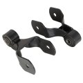 2-pack Front Leaf Spring Shackle Bracket Kit Replacement For F-250 F-350 4wd 1980-1997