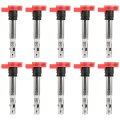 Set Of 10 Ignition Coil Packs Fits 2018-2023 For Audi R8 5 2l 10v Pack Replaces Uf921 