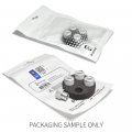 Ipick Image For Cadillac Crest Logo In White On Shining Silver Aluminum Tire Valve Stem Caps
