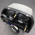 Xkh- Motorcycle Led Tail Brake Light Compatible With Kawasaki Ninja Zx-7r Zx750 Zx-7rr 1100 Zx1100 Clear B075dxlz67