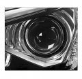 Projector Headlight Headlamp Chrome Driver Side For 2014-2020 Toyota 4runner Polycarbonate Lens With High Beam H11 And Hb3 Bulb 