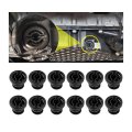 Auceli 12 Pcs Car Sump Oil Drain Plug Tap Thread Tool-oem 06l103801 Vehicle Pan Screws Re-thread Tool Set Engine Care Tools 