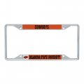 Oklahoma State University Osu Cowboys Metal License Plate Frame For Front Or Back Of Car Officially Licensed Mascot 