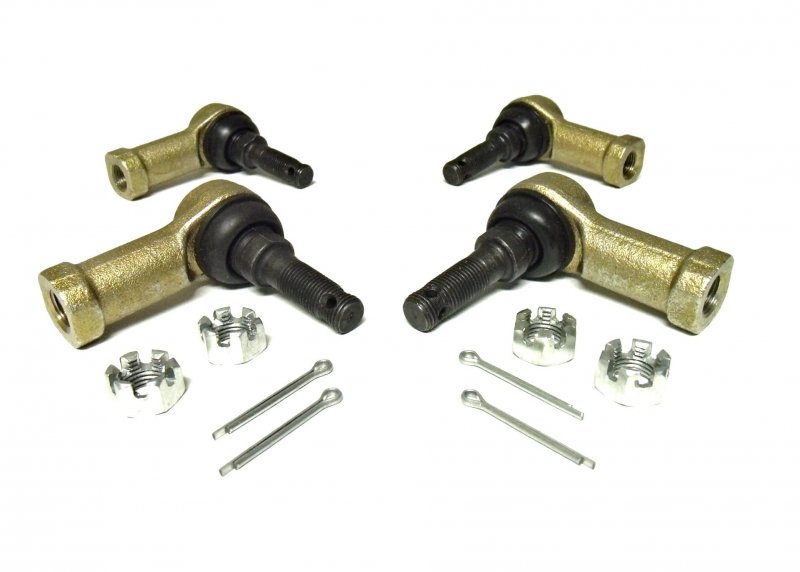 Precision Tie Rod End Set For Can Am Outlander Renegade Traxter Quest 4 Piece Kit Heat Treated Corrosion Resistant Replaces