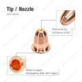 Electrode Nozzle Retaining Cap Ring Kits 024in 0 6mm For Vipercut 30 Plasma Arc Cutter Torch 35pcs