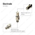 Electrode Nozzle Retaining Cap Ring Kits 024in 0 6mm For Vipercut 30 Plasma Arc Cutter Torch 35pcs