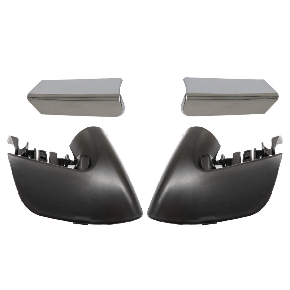 4 Pcs Front Bumper Trim And Lower Towing Cover For Lexus Rx350 Rx450h Base 2013 2014 2015 Replace Lx1047100 531250e050