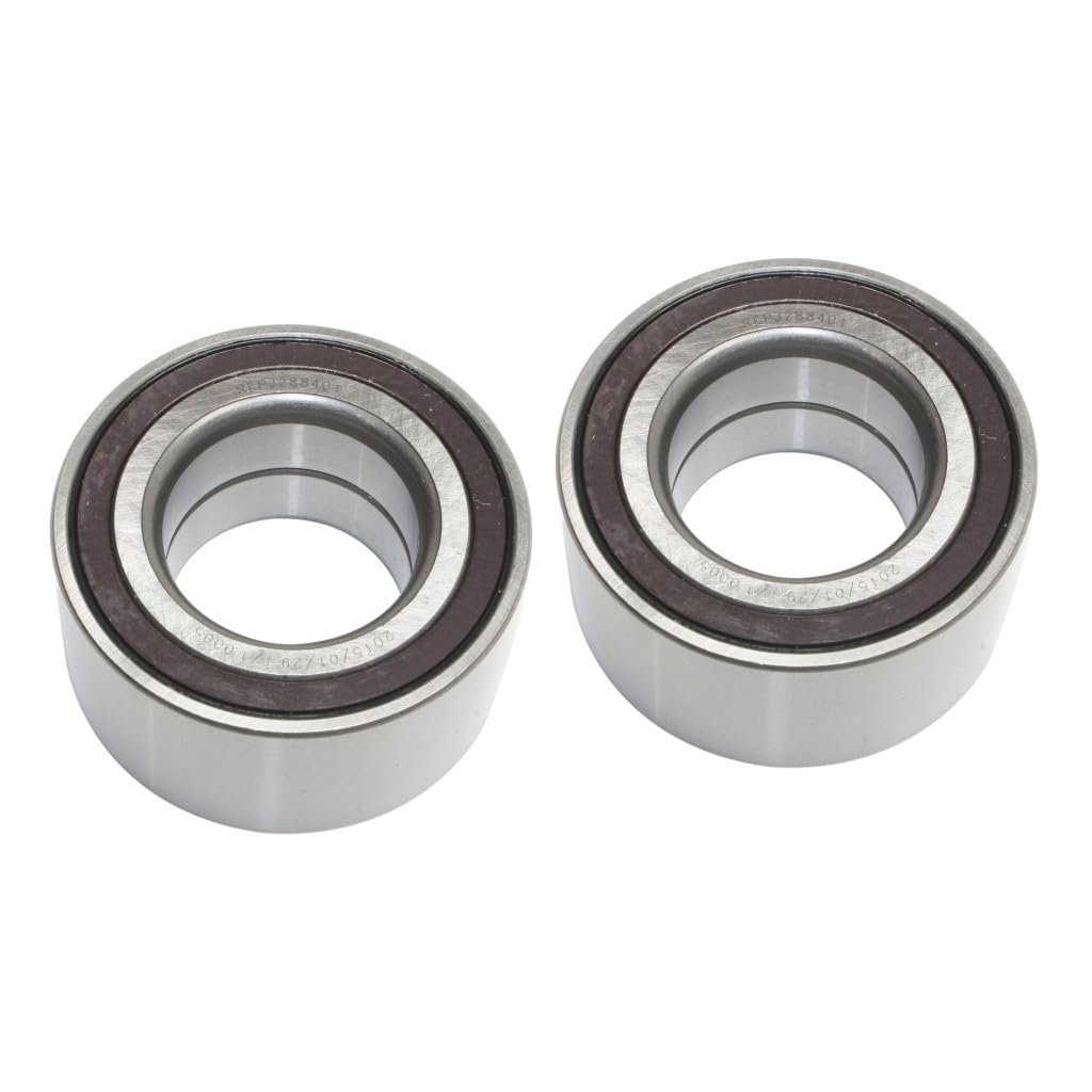 Wheel Bearings Front Driver And Passenger Side Pair For Jeep Compass Patriot 2007 2017 Ball Bearing Type 3 15 In Outer 1 65
