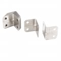 Stainless Steel Home Drawer Corner Edge Guard Angle Joint Fastener Bracket 10pcs 