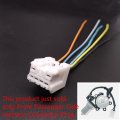 6pin Window Motor Front Passenger Side Harness Connector Plug Fits 2003-2009 Replacement For Nissan 350z 2003-2007 Infiniti G35