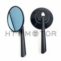 Blue Round Cnc Rearview Side Mirrors For Bmw Motorcycles 10mm 8mm B01n6l1vie 