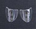 Auony Safety Glasses Side Shields 2 Pairs Slip On Clear For Glasses-fits Medium To Large Eyeglasses