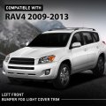 Left Front Bumper Fog Light Cover Trim For Toyota Rav4 2009-2013 521280r040 521280r010
